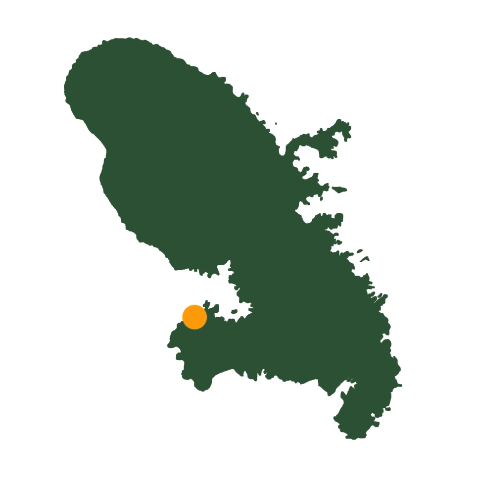 carte de la martinique