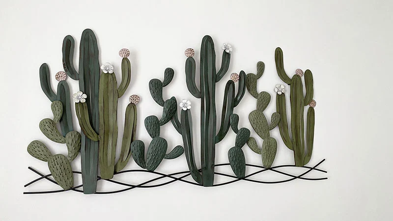 Déco Cactus au mur
